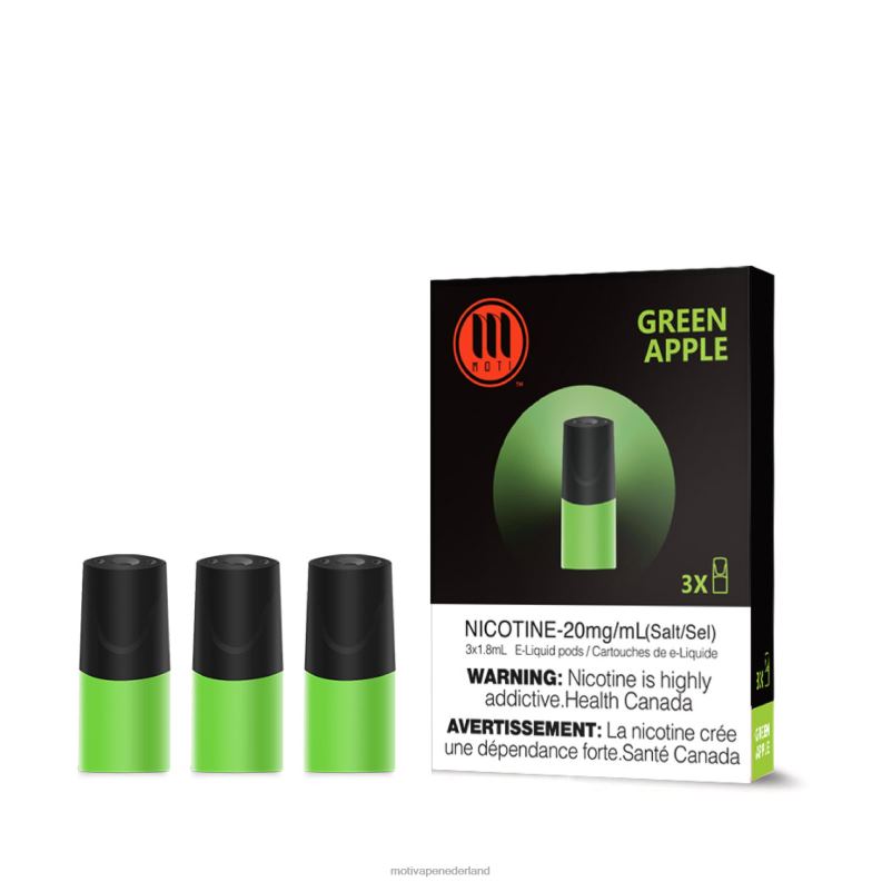 groene appel - Moti vape price - MOTI klassieke peulen 0L06N103