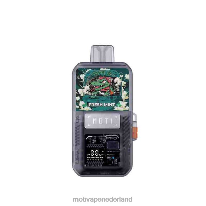 Frisse munt - Moti vape disposable Nederland - MOTI Go Pro wegwerppod+apparaat 0L06N80