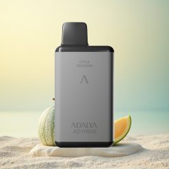 Adalya AD 10000 Puffs Blauwe Meloen Space Gray USB-C