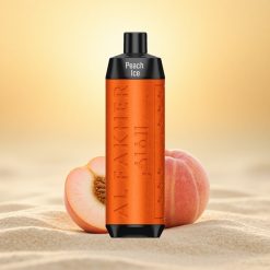 Al Fakher Crown Bar 8000 Crystal Perzikijs Type-C 18ml 5mg