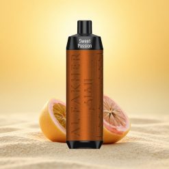 Al Fakher Crown Bar 8000 Crystal Zoete Passievrucht 600mAh Type-C 18ml