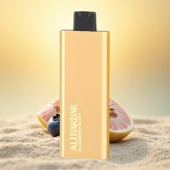 Alibarbar Pandora 7000 Puffs Blauwe Bes Explosie 17ml 1.0 Ohm