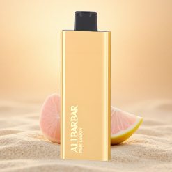 Alibarbar Pandora 7000 Puffs Roze Citroen 17ml 1.0 Ohm