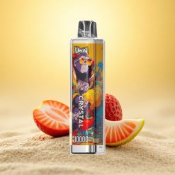 Uwin Crystal 10000 Puffs Aardbei Banaan 18ml 650mAh RGB Mesh