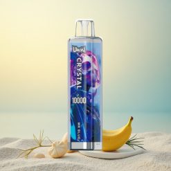 Uwin Crystal 10000 Puffs Mr Blauw RGB Licht Mesh Coil Type-C