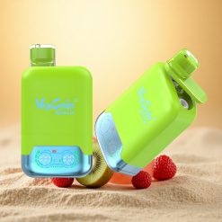 Vapsolo Twins 20000 Puffs Aardbei Kiwi & Aardbei Framboos Kers IJs met 40 ml Vloeistof en Type-C Opladen