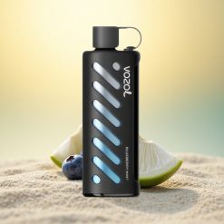VOZOL Gear Shisha 25000 Puffs Blauwe Bes Munt Dual Mesh 1000mAh 5mg