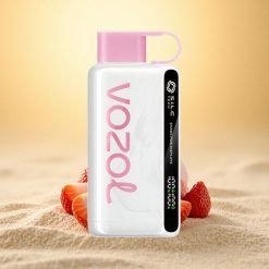 VOZOL STAR 9000/12000 Puffs Aardbei IJs Shake Tech