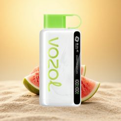 VOZOL STAR 9000/12000 Puffs Aardbei Watermelon met Snelladung en 9000 Puf