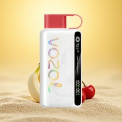 VOZOL STAR 9000/12000 Puffs Drakenvrucht Banaan Kers met Snel Laden en Gerecycled Plastic