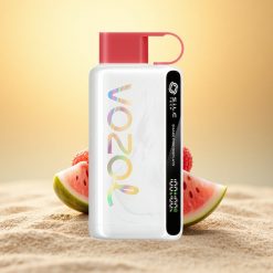 VOZOL STAR 9000/12000 Puffs Framboos Watermelon Recycled S.i.L.C Oplaad