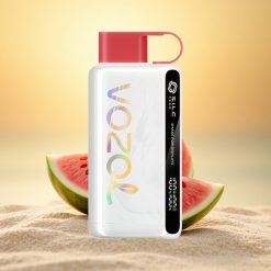 VOZOL STAR 9000/12000 Puffs Watermeloen IJs met Snelle Oplading en Gerecycled Plastic