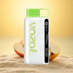 VOZOL STAR 9000/12000 Puffs Zure Appel IJs met Snel Opladen en Gerecycled Plastic