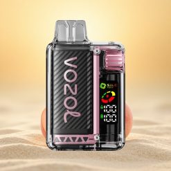 VOZOL Vista 20000 Puffs Perzik IJs met OLED Scherm en 650mAh Batterij